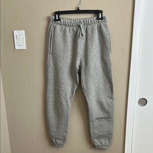 Fear of God Essentials Kids Gray Sweatpants XL/ 12